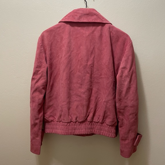 SOLD // Sézane NWT Nelson Jacket in Rosewood Suede Size 40/US 8 - Picture 7 of 7